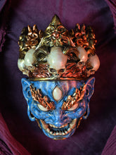 Cargar imagen en el visor de la galería, Máscara Mahakala Azul

